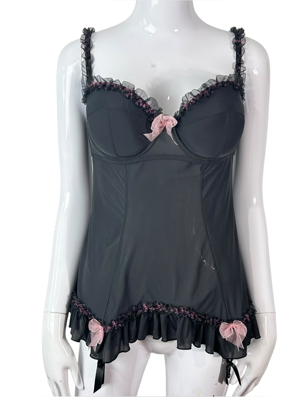 Victoria’s Secret Sexy Little Things Vintage Garter Corset Bustier size 38C